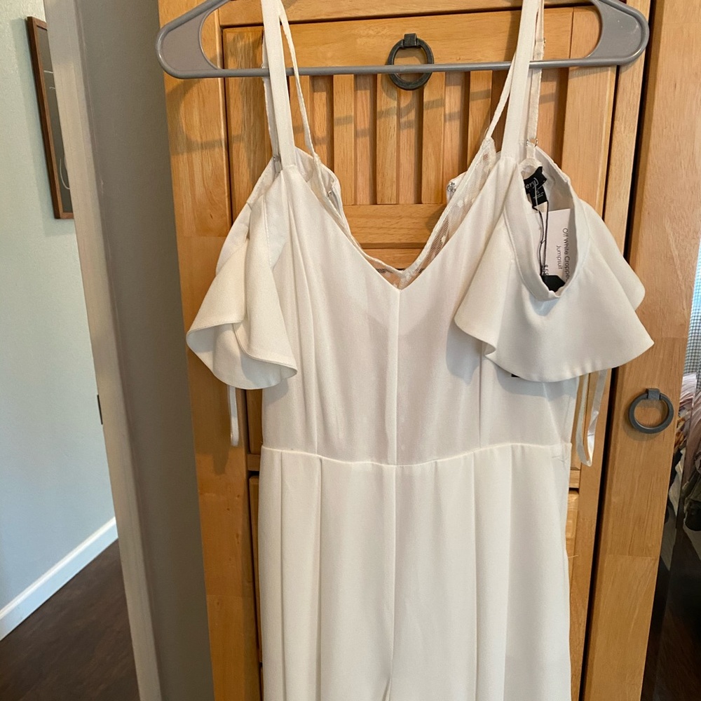 White jumpsuit